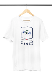 Women Regular Fit Tshirt - We Found Love In Playlist Women Regular Fit Tshirt 180 White | Fullmoon Styles