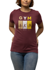 Comfortable Women Regular Fit Tshirt in Maroon - 180 GSM | Fullmoon Styles