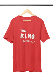 Premium Red Regular Fit Tshirt for Men - 180 GSM Cotton | Fullmoon Styles