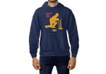 Comfortable Men Regular Fit Hoodie in Navy Blue - 320 GSM | Fullmoon Styles