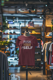 Premium Maroon Regular Fit Tshirt for Women - 180 GSM Cotton | Fullmoon Styles