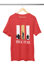 Premium Red Regular Fit Tshirt for Men - 180 GSM Cotton | Fullmoon Styles