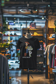 Black Oversized - Woody And Buzz Friends Forever Women Oversized 240 Design | Women Fashion