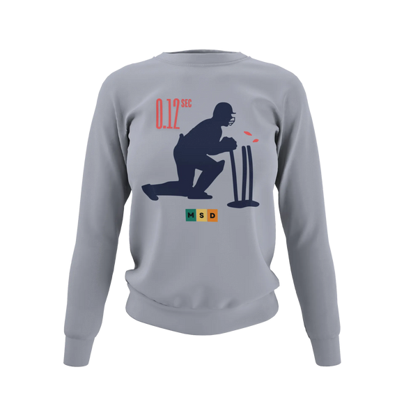 Women Regular Fit Sweatshirt - 0 12 Msd Stumping Women Regular Fit Sweatshirt 320 Gray | Fullmoon Styles