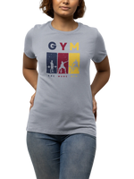 Comfortable Women Regular Fit Tshirt in Gray - 180 GSM | Fullmoon Styles