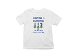 Kids Regular Fit Tshirt - Waiting For Command Kids Regular Fit Tshirt 180 White | Fullmoon Styles