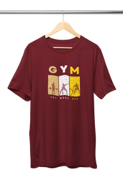 Premium Maroon Regular Fit Tshirt for Women - 180 GSM Cotton | Fullmoon Styles