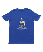Women Regular Fit Tshirt - Git Commit Awesomeness Women Regular Fit Tshirt 180 Royal Blue | Fullmoon Styles