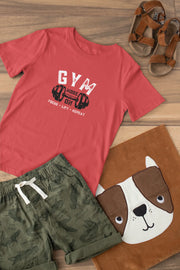 Premium Red Regular Fit Tshirt for Kids - 180 GSM Cotton | Fullmoon Styles