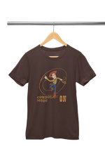 Premium Brown Oversized for Women - 210 GSM Cotton | Fullmoon Styles