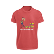 Women Oversized - Toy Story Woody Women Oversized 240 Red | Fullmoon Styles