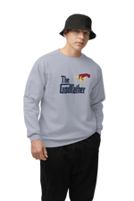 Comfortable Men Regular Fit Sweatshirt in Gray - 320 GSM | Fullmoon Styles