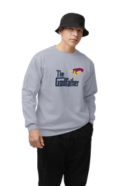 Comfortable Men Regular Fit Sweatshirt in Gray - 320 GSM | Fullmoon Styles