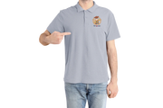 Men Polo Shirt - Toy Story Woody Sheriff Men Polo Shirt 220 Gray | Fullmoon Styles