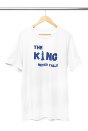 Women Regular Fit Tshirt - King Never Falls Women Regular Fit Tshirt 180 White | Fullmoon Styles