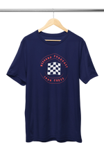 Premium Navy Blue Regular Fit Tshirt for Women - 180 GSM Cotton | Fullmoon Styles
