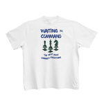White Regular Fit Tshirt - Waiting For Command Kids Regular Fit Tshirt 180 Design | Kids Fashion