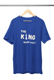 Premium Royal Blue Regular Fit Tshirt for Men - 180 GSM Cotton | Fullmoon Styles