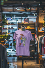 Lavender Oversized - Woody And Buzz Friends Forever Women Oversized 240 Design | Women Fashion