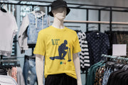 Yellow Regular Fit Tshirt - 0 12 Msd Stumping Men Regular Fit Tshirt 180 Design | Men Fashion