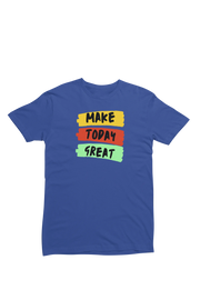 Premium Royal Blue Regular Fit Tshirt for Women - 180 GSM Cotton | Fullmoon Styles