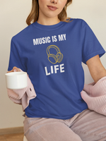 Comfortable Women Regular Fit Tshirt in Royal Blue - 180 GSM | Fullmoon Styles