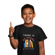 As Loyal As Book Kids Regular Fit Tshirt 180 Black Regular Fit Tshirt - Premium Cotton Kids Wear