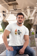Comfortable Men Regular Fit Tshirt in White - 180 GSM | Fullmoon Styles