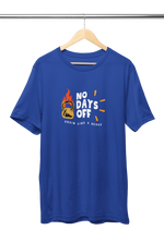 Premium Royal Blue Regular Fit Tshirt for Men - 180 GSM Cotton | Fullmoon Styles