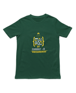 Git Commit Awesomeness Women Regular Fit Tshirt 180 Bottle Green Regular Fit Tshirt - Premium Cotton Women Wear