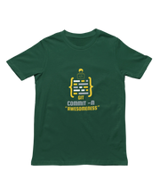 Git Commit Awesomeness Women Regular Fit Tshirt 180 Bottle Green Regular Fit Tshirt - Premium Cotton Women Wear