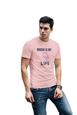 Comfortable Men Oversized in Baby Pink - 240 GSM | Fullmoon Styles