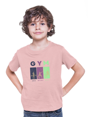 Kids Regular Fit Tshirt - One More Rep Kids Regular Fit Tshirt 180 Baby Pink | Fullmoon Styles