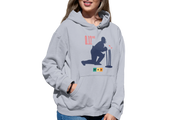 Comfortable Women Regular Fit Hoodie in Gray - 320 GSM | Fullmoon Styles