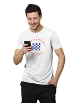 Chess Forecast Men Regular Fit Tshirt 180 White Regular Fit Tshirt - Premium Cotton Men Wear