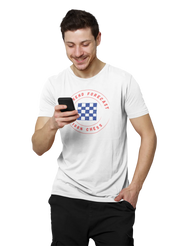 Chess Forecast Men Regular Fit Tshirt 180 White Regular Fit Tshirt - Premium Cotton Men Wear