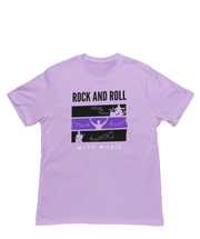 Women Oversized - Rock N Roll With Music Women Oversized 210 Lavender | Fullmoon Styles