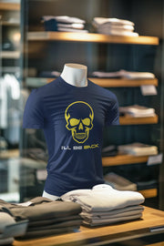 Navy Blue Regular Fit Tshirt - The Terminator I Will Be Back Men Regular Fit Tshirt 180 Design | Men Fashion