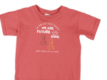 Red Regular Fit Tshirt - We Are Future Kings Kids Regular Fit Tshirt 180 Design | Kids Fashion