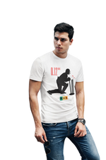 Comfortable Men Regular Fit Tshirt in White - 180 GSM | Fullmoon Styles