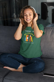 Comfortable Women Regular Fit Tshirt in Bottle Green - 180 GSM | Fullmoon Styles