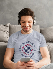 Comfortable Men Regular Fit Tshirt in Gray - 180 GSM | Fullmoon Styles