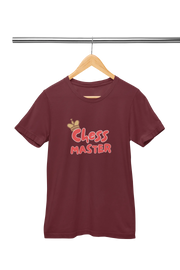 Maroon Regular Fit Tshirt - Chess Master Men Regular Fit Tshirt 180 Design | Men Fashion