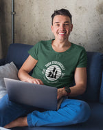 Think Strategically Men Regular Fit Tshirt 180 Bottle Green Regular Fit Tshirt - Premium Cotton Men Wear