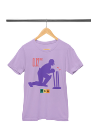 Premium Lavender Regular Fit Tshirt for Women - 180 GSM Cotton | Fullmoon Styles