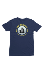 Think Strategically Women Regular Fit Tshirt 180 Navy Blue Regular Fit Tshirt - Premium Cotton Women Wear