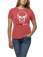 The Terminator I Will Be Back Women Regular Fit Tshirt 180 Red Regular Fit Tshirt - Premium Cotton Women Wear