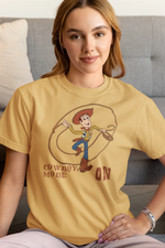 Comfortable Women Regular Fit Tshirt in Beige - 180 GSM | Fullmoon Styles