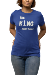 Comfortable Women Regular Fit Tshirt in Royal Blue - 180 GSM | Fullmoon Styles
