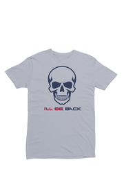 Women Regular Fit Tshirt - The Terminator I Will Be Back Women Regular Fit Tshirt 180 Gray | Fullmoon Styles